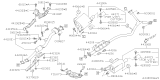 Diagram for Subaru Muffler Hanger Straps - 44066AL00A