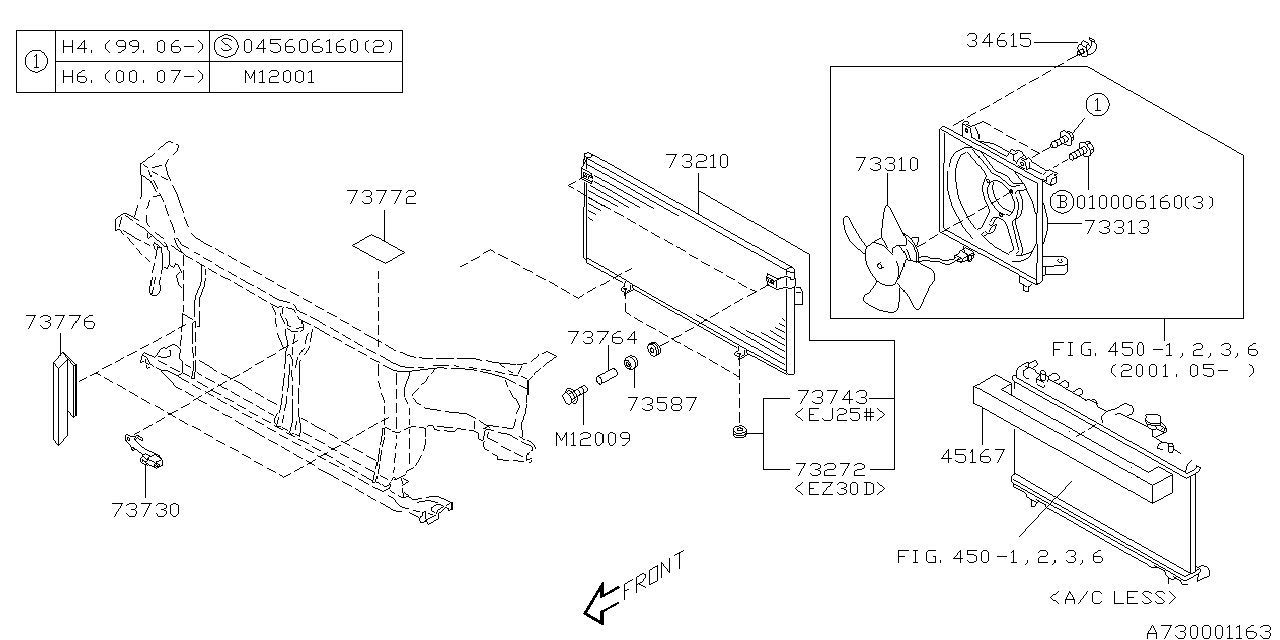 73772AE09A - Genuine Subaru LABEL A/C