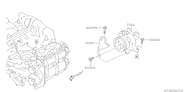 16 Subaru Wrx Sti Compressor Subaru Parts Deal