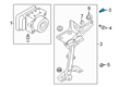 Diagram for 2009 Subaru Forester Bed Mounting Hardware - 010106300