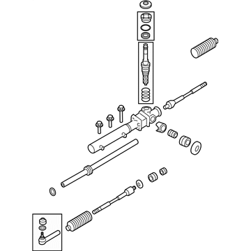 Subaru Rack And Pinion - 34110AJ045