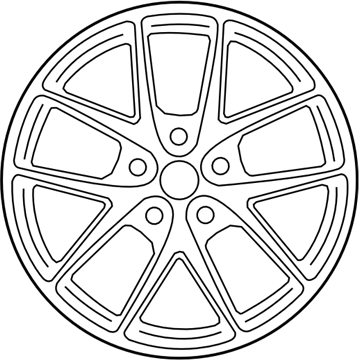 2015 Subaru WRX STI Spare Wheel - 28111VA050