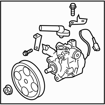 Subaru 34430AG03B Power Steering Pump Assembly