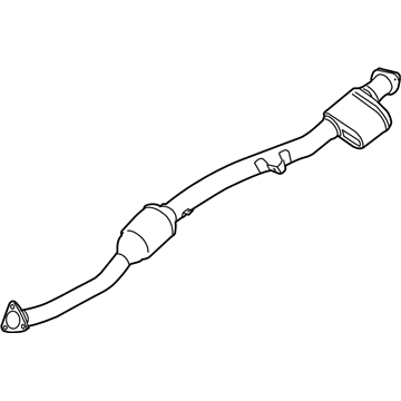 Subaru Exhaust Pipe - 44620AC10A