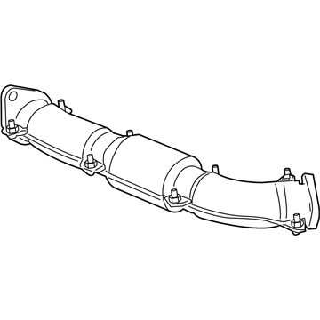 2009 Subaru Forester Exhaust Pipe - 44101FE070