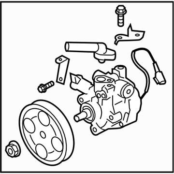 Subaru 34430AJ021 Power Steering Pump Assembly