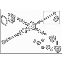 Subaru Legacy Differential - 27011AA850 Differential Assembly