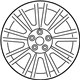 Subaru 28111FG150 Aluminium Disc Wheel