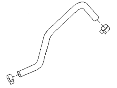 Subaru Crosstrek Brake Booster Vacuum Hose - 26140FJ120