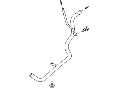 Subaru 14050AA990 Pipe Complete Water