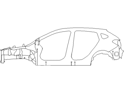 2006 Subaru Impreza WRX Bed Mounting Hardware - 010106140