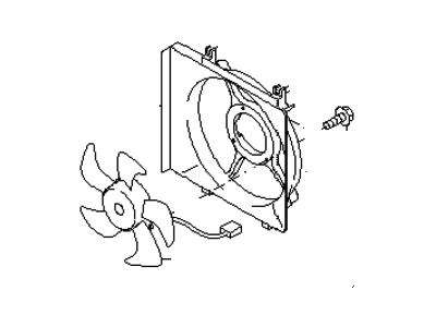 Subaru 73310AG001 Fan & Motor Assembly