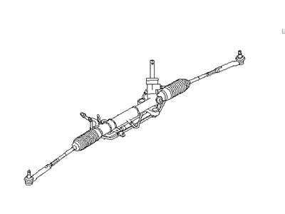 2009 Subaru Forester Rack And Pinion - 34110SC010