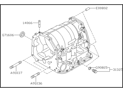 2008 Subaru Impreza Transfer Case - 31311AA670