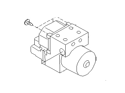 1998 Subaru Impreza ABS Control Module - 27529AC040