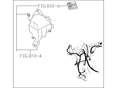 Subaru 81402CA361 Harness BULKHEAD