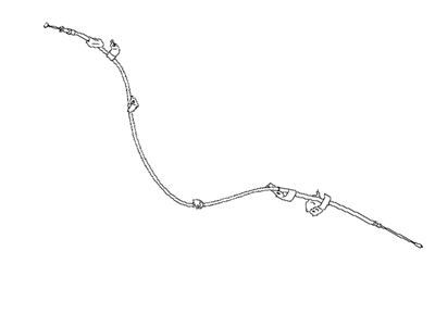 Subaru BRZ Parking Brake Cable - 26051CA010