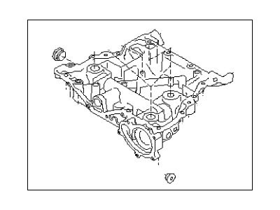 Subaru 11120AA191 Oil Pan Complete Upper