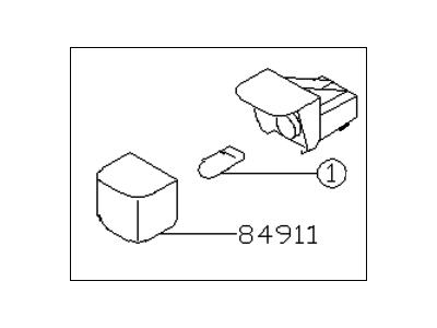 Subaru 84611GA002 TRK Room Lp Assembly