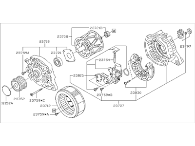 2015 Subaru WRX STI Alternator - 23700AA910