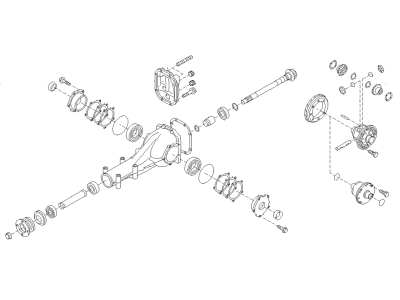 Subaru Impreza STI Differential - 27011AA333