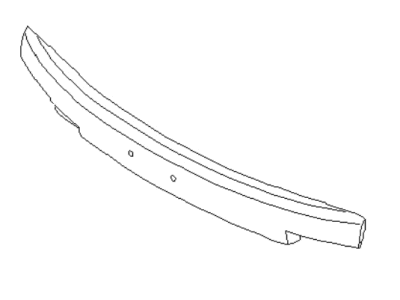 Subaru 57705AE00A Energy ABSORBER Front Bumper