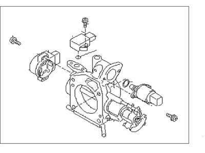 Subaru 16114AB28A Throttle Body Assembly