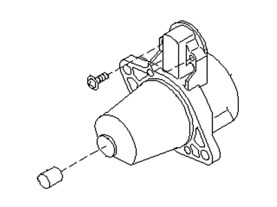 Subaru 23318AA320 Starter Housing Assembly