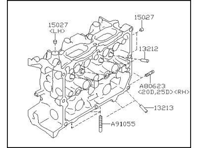 Subaru Cylinder Head - 11039AC610