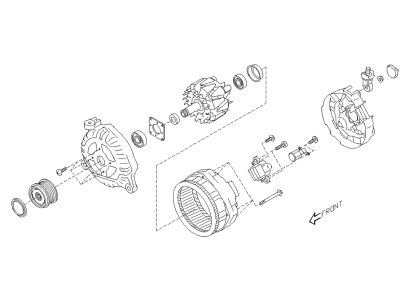 Subaru 23700AA970 Alternator Assembly