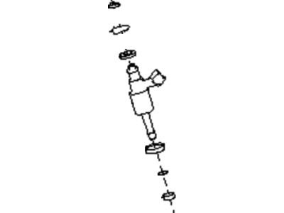 Subaru Fuel Injector - 16611AA980