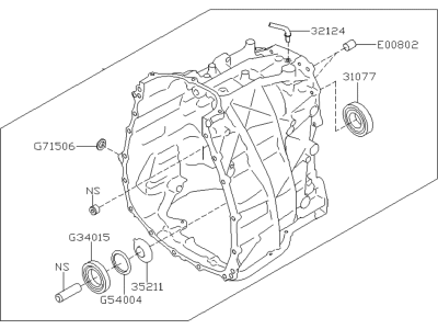 2021 Subaru Outback Transfer Case - 31311AA960