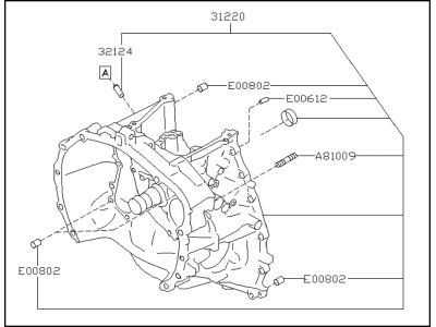 Subaru Bellhousing - 31220AA430