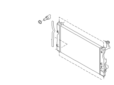 Subaru 45111FL001 Radiator Assembly