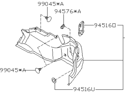 Subaru 94511AG14A