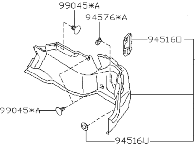 Subaru 94511AG13A