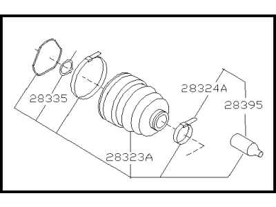 Subaru 28397AG00A