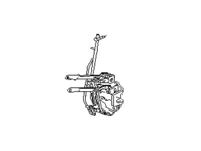 Subaru 60159GA341 Latch Assembly Front Door RH