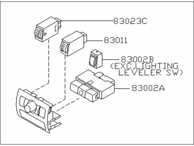 Subaru 83001XA04AEU