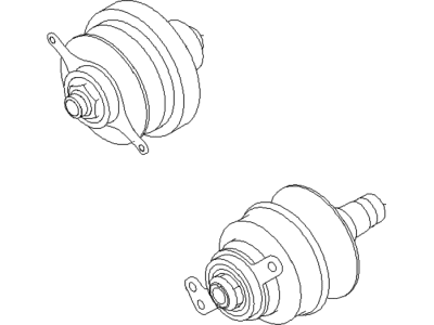 Subaru 31012AA060 PULLEY Assembly Primary And Sec