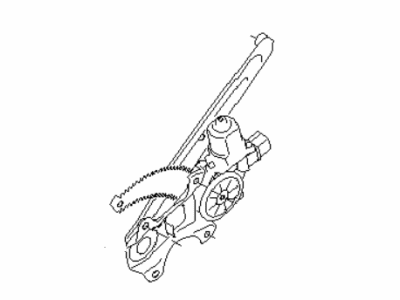 Subaru Legacy Window Regulator - 61042AL02A