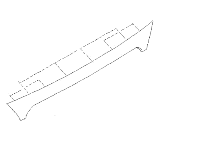 Subaru 91111AL81BG5 GARNISH