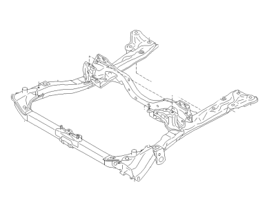 Subaru 50527AL15A Cradle Frame Complete