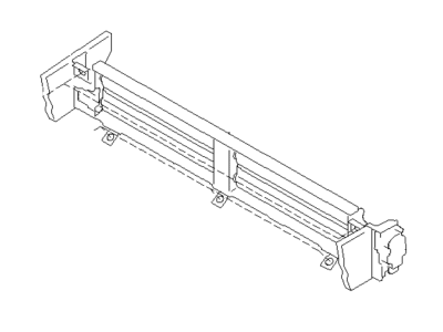 Subaru 52811AL11A Unit Assembly-Active Grille