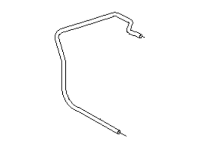 Subaru Forester Coolant Reservoir Hose - 45162SA020