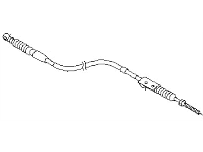 Subaru 35150SA000 Select Lever Cable Assembly