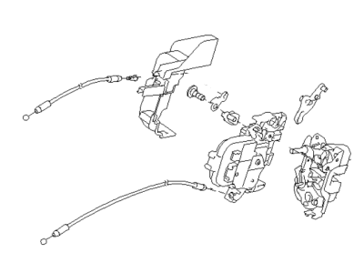 2014 Subaru Outback Door Lock Actuator - 61035AJ02A