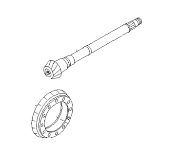 Subaru 38100AB811 Gear Set HYP