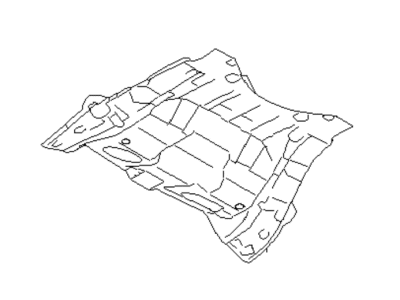 Subaru Floor Pan - 52122AJ02B9P