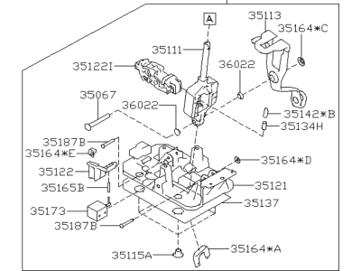 Subaru 35110AJ10A